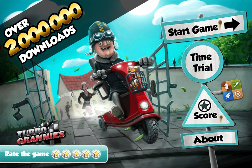 Free Turbo Grannies iPhone Game