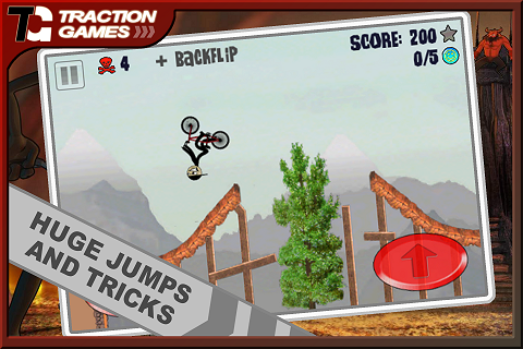 Stickman BMX Free free app screenshot 2