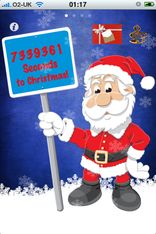 Sleeps to Christmas Lite - Christmas Countdown free app screenshot 3