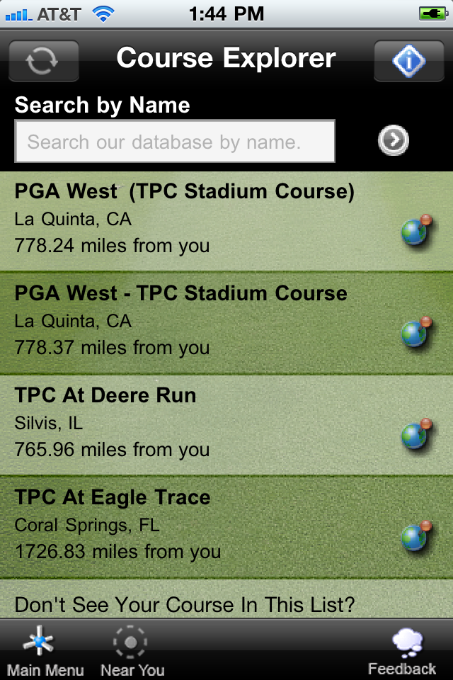 Free Golf GPS Range Finder free app screenshot 3