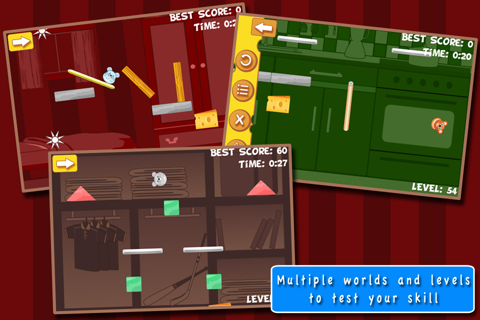Free Hungry Mice iPhone Game