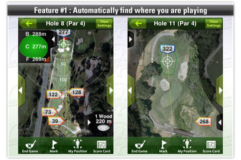 Birdie Buddy Golf GPS free app screenshot 1