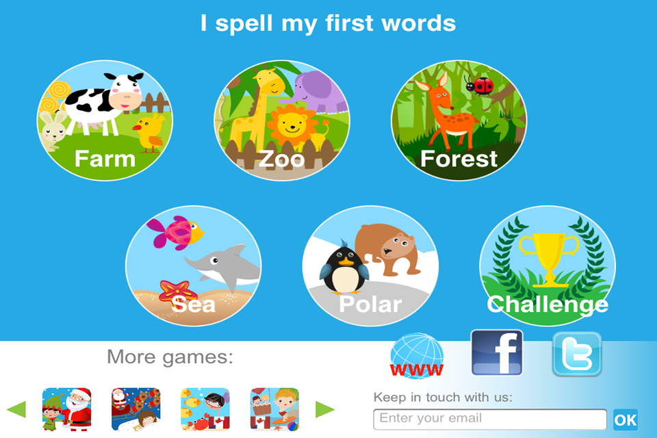 I Spell My First Words: Animals