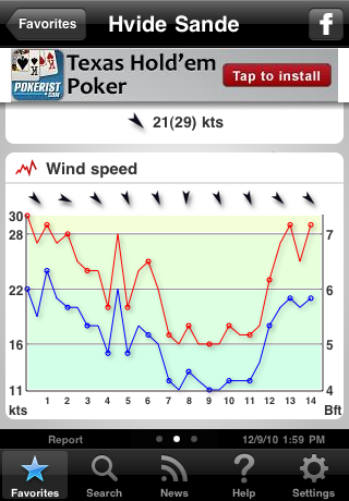 Windfinder free app screenshot 2