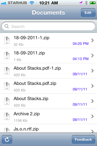 Zip Browser