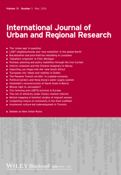 International Journal of Urban and Regional Research LOGO-APP點子