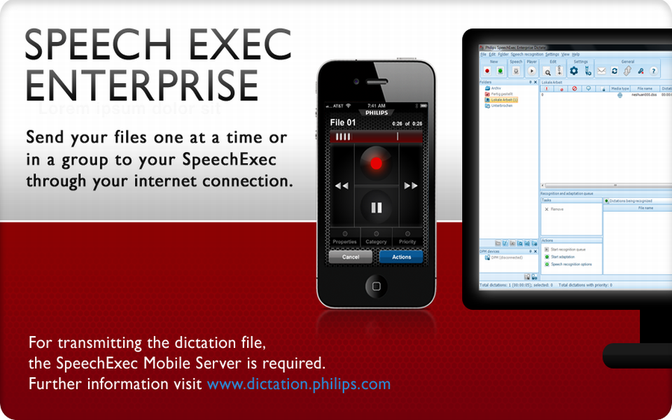 Philips Dictation Recorder free app screenshot 4