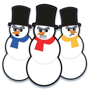 Grumpy Snowmen