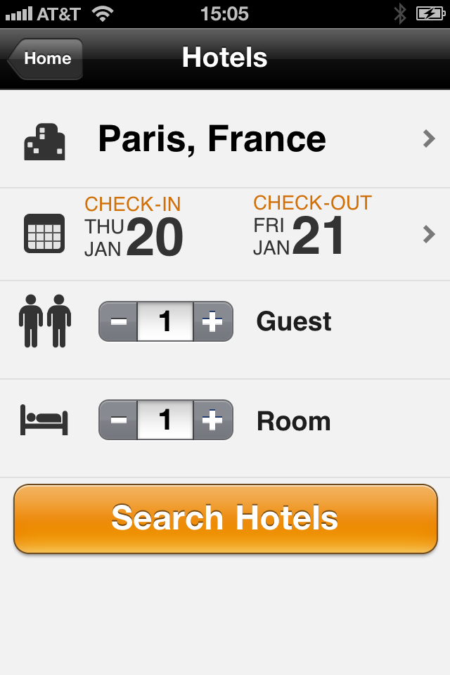 KAYAK Flight, Hotel Search free app screenshot 4