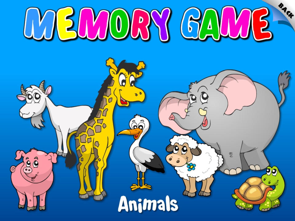 free online memory games for kids- no download