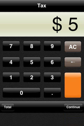 Tip Calculator for iPhone screenshot 3