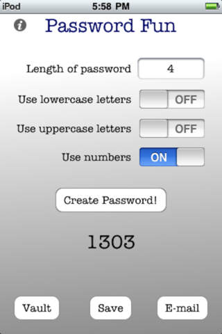 Password Fun screenshot 4