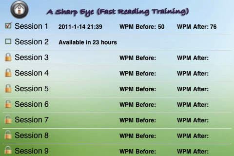 【免費教育App】Sharp Eyes (Fast Reading Training)-APP點子