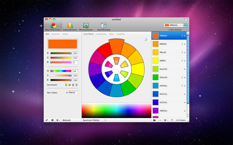 ColorSchemer Studio for Mac 2.1 序号版 - Mac上优秀的专业配色软件