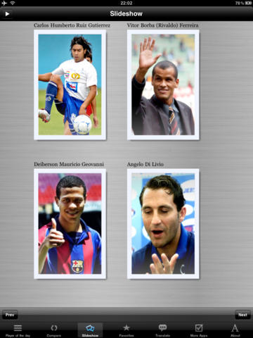 Ultimate Soccer Players Collection HD screenshot 2