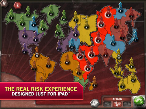 RISK: The Official Game for iPad