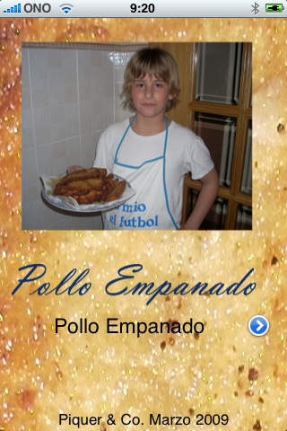 Captura de pantalla del iPhone 1