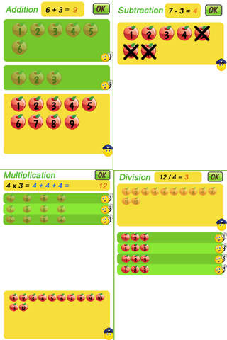 Math made real easy - Addition Subtraction Multiplication Division screenshot 3