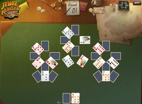 【免費遊戲App】Jewel Solitaire-APP點子