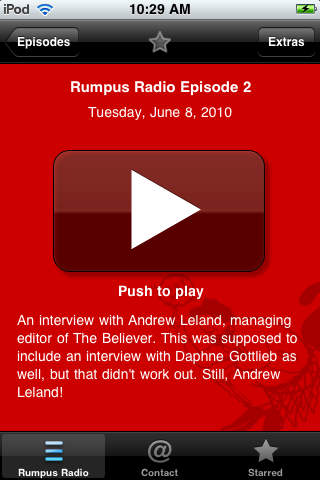 Rumpus Radio screenshot 2