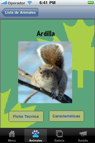 Captura de tela do iPhone 2