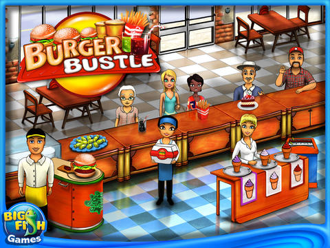 免費下載遊戲APP|Burger Bustle HD (Full) app開箱文|APP開箱王