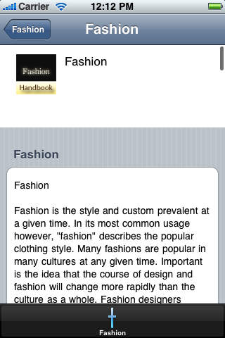 The Fashion Handbook screenshot 2