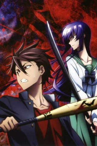 Wallpapers for Highschool of the Dead screenshot 2