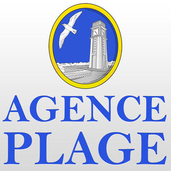 AGENCE PLAGE LOGO-APP點子