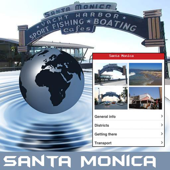 Santa Monica Travel Guides LOGO-APP點子