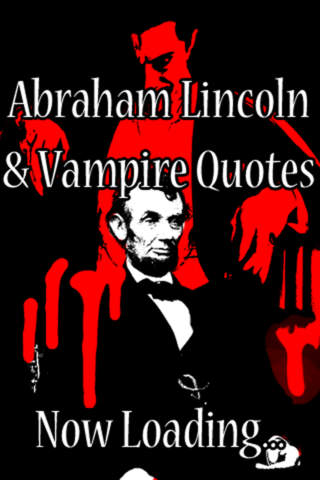 Abraham Lincoln and Vampire Quotes Free