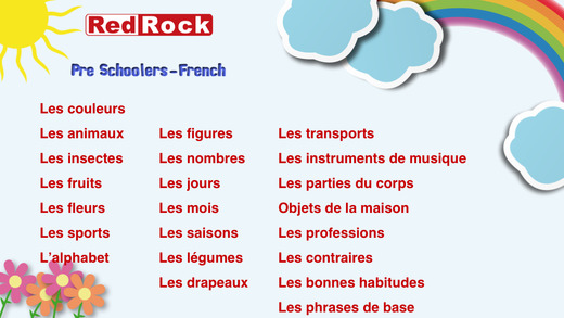 Pre Schoolers French
