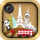 WhatsGoLa Camera - explore 2000+ POI on earth using Streetview and Panoramio mobile app icon