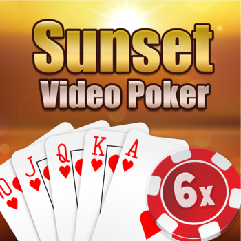 Aces Deluxe Video Poker Club at Sunset Strip Casino – 6 Free Lucky Bonus Card Gambling Games LOGO-APP點子