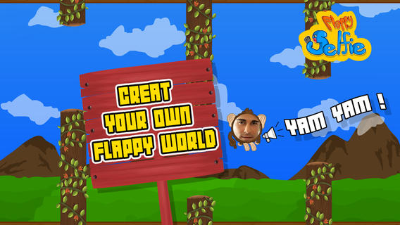 【免費遊戲App】Flappy Selfie Free-APP點子