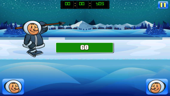 An Eskimo Polar Spear Throwing Mania - An Icy Snow Sport