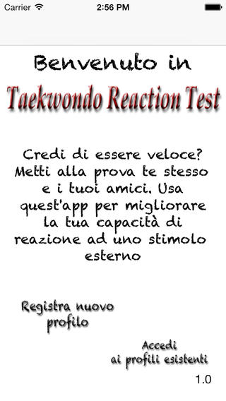 Taekwondo Reaction Test
