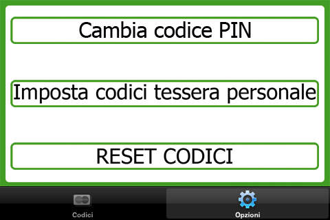 Memorizza Codici screenshot 3