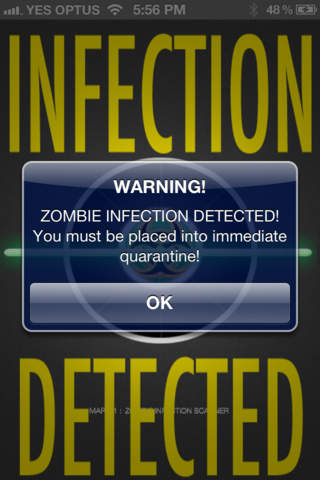 Zombie Infection Scanner screenshot 2
