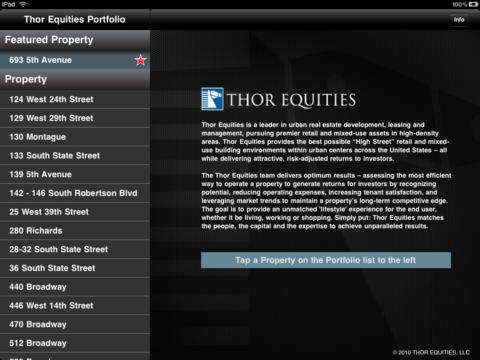 Thor Equities screenshot 2
