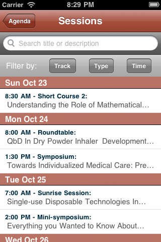 2011 AAPS Annual Meeting & Exposition screenshot 4