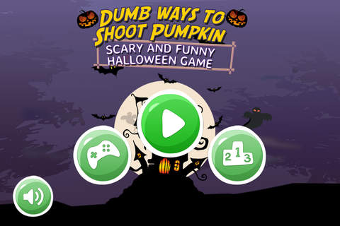Dumb ways to Shoot Pumpkin - Scary and Funny Halloween Game screenshot 3