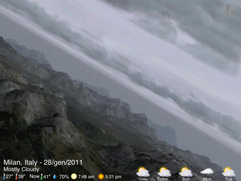 Fly Weather HD screenshot 2