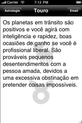 Horóscopo Diário (Portuguese Daily Horoscope) screenshot 2