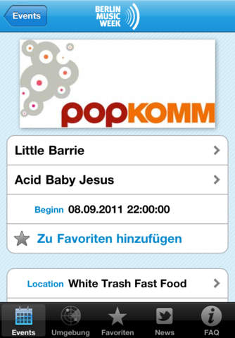 Berlin Music Week 2011 screenshot 4