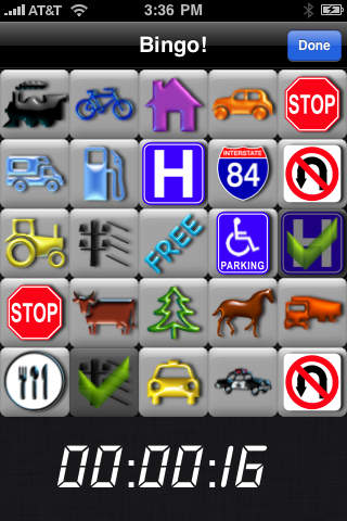 Road-Trip Bingo screenshot 2