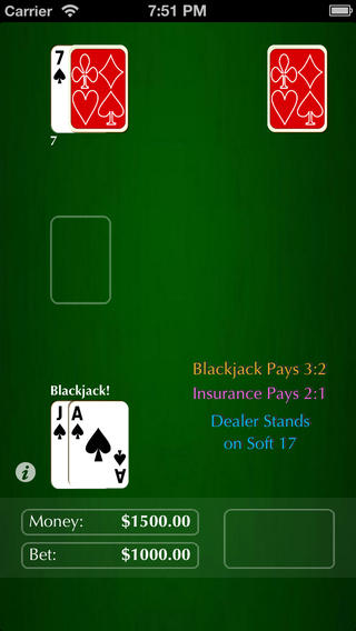 【免費遊戲App】21 Blackjack Free-APP點子