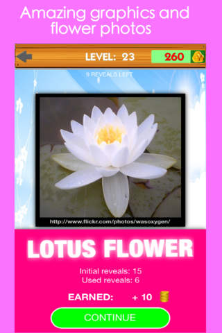 Flowers! Tap And Reveal Flickr Image screenshot 4
