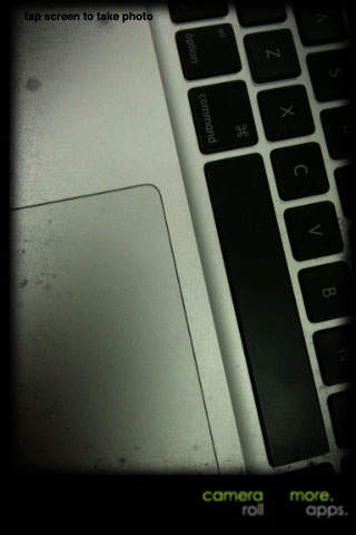 Captura de pantalla del iPhone 1