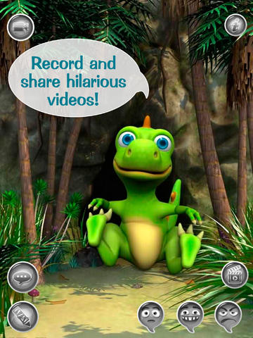 Talky Don HD - The Talking Dinosaur screenshot 2